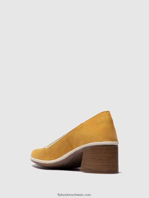 CH Fly London Frauen klassische Pumps Schuhe lade372 Hummel/Offwhite 2664689