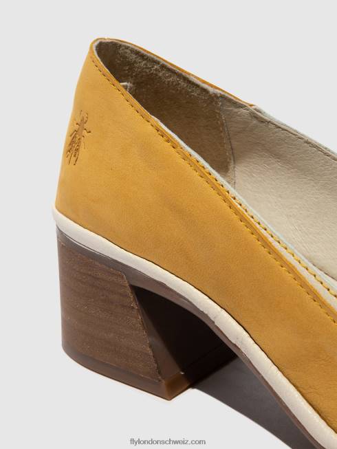 CH Fly London Frauen klassische Pumps Schuhe lade372 Hummel/Offwhite 2664689