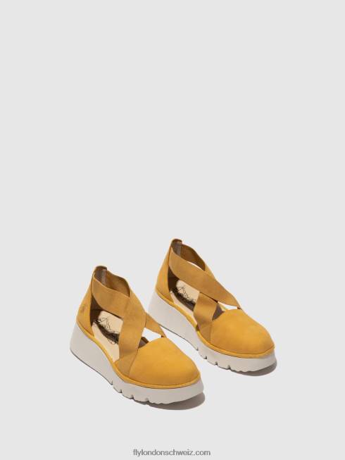 CH Fly London Frauen elastische Schuhe Pacy415 Hummel 2664663