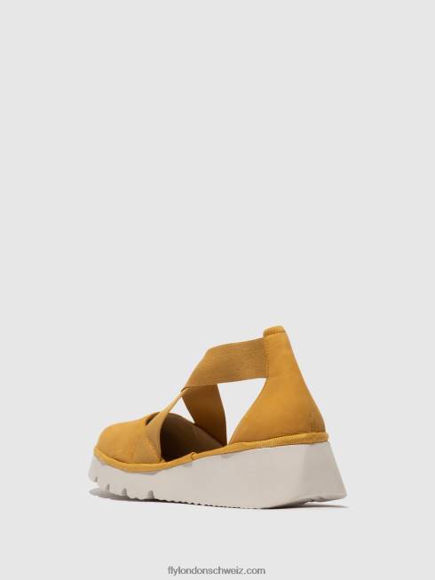 CH Fly London Frauen elastische Schuhe Pacy415 Hummel 2664663