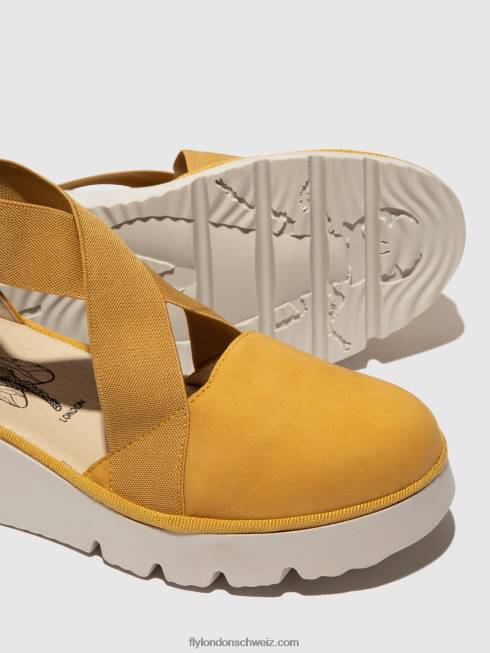 CH Fly London Frauen elastische Schuhe Pacy415 Hummel 2664663