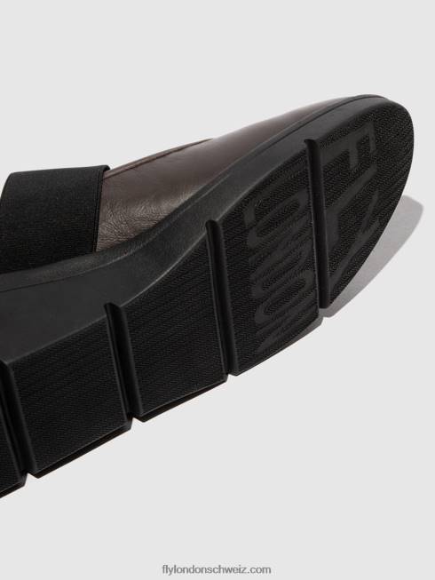 CH Fly London Frauen elastische Schuhe nara547 braun 2664687