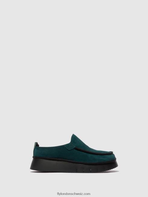 CH Fly London Frauen geschlossene Schuhe ceze361 Benzin 2664691