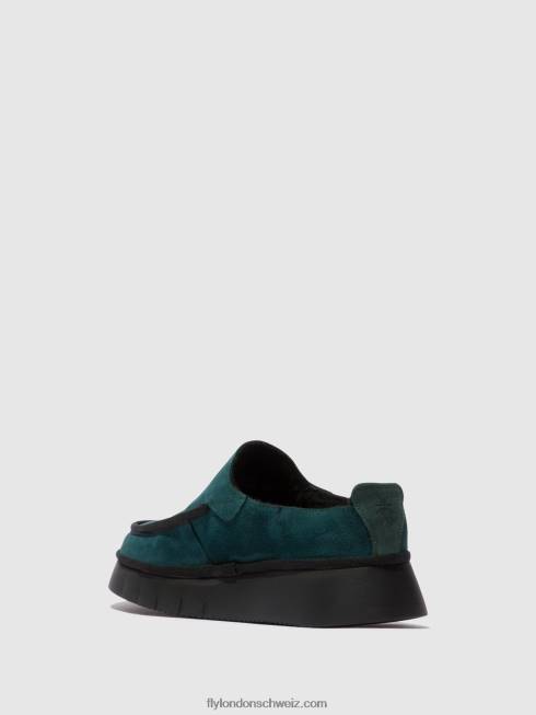 CH Fly London Frauen geschlossene Schuhe ceze361 Benzin 2664691