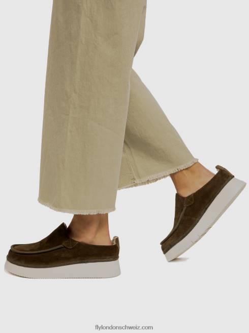 CH Fly London Frauen geschlossene Schuhe ceze361 Schlamm 2664692