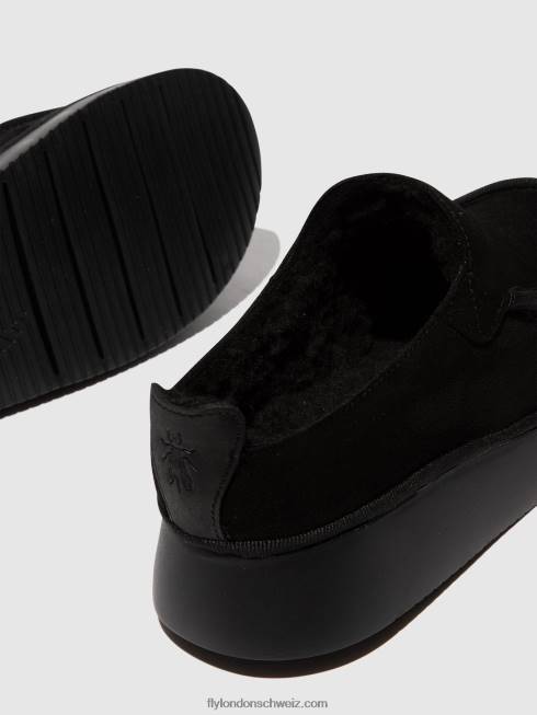 CH Fly London Frauen geschlossene Schuhe ceze361 Schwarz 2664693