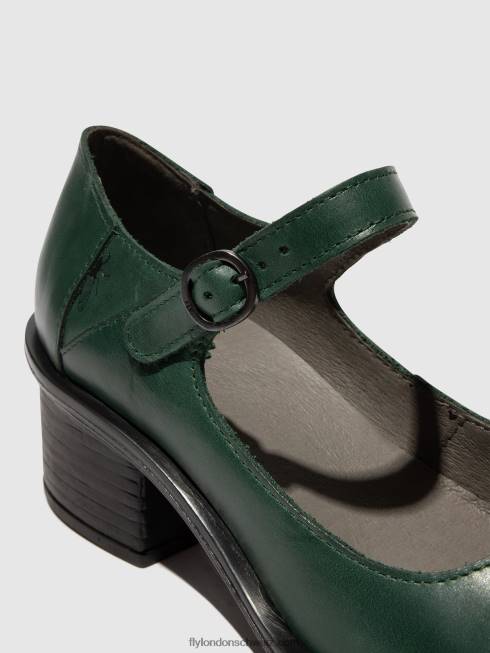 CH Fly London Frauen Mary Jane Schuhe cody877 Benzin 2664649