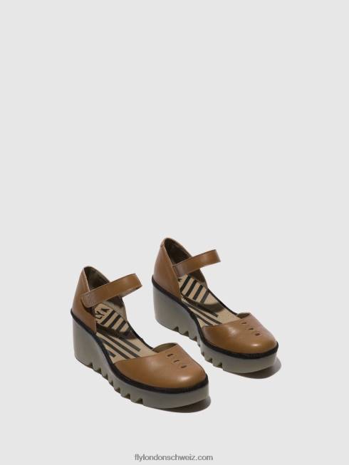 CH Fly London Frauen Knöchelriemensandalen biso305 Boden 2664511