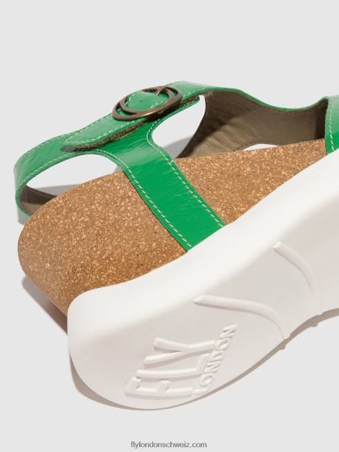 CH Fly London Frauen Schnallensandalen gova962 Grün 2664502