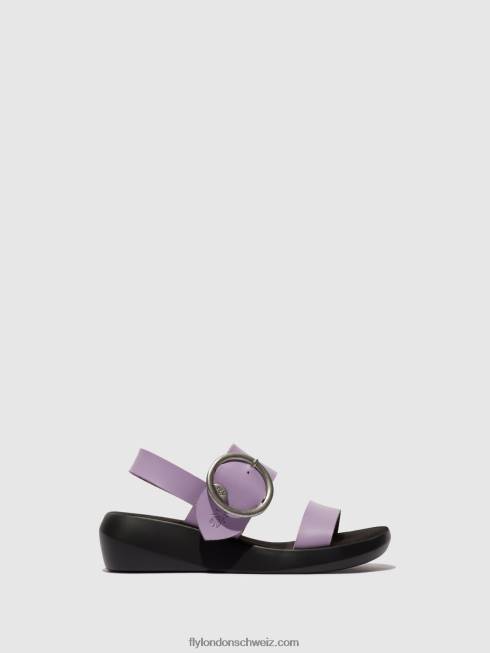 CH Fly London Frauen Slingback-Sandalen bani739 violett 2664470