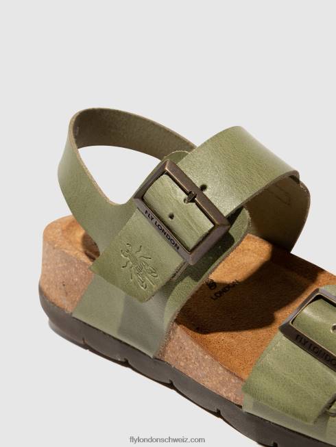 CH Fly London Frauen Slingback-Sandalen ceke722 SMOG 2664584