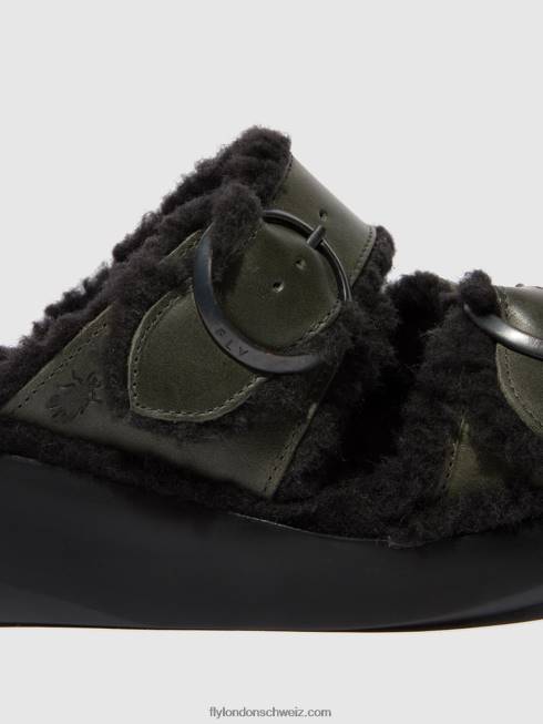 CH Fly London Frauen Slip-On-Sandalen buga902 Diesel 2664515