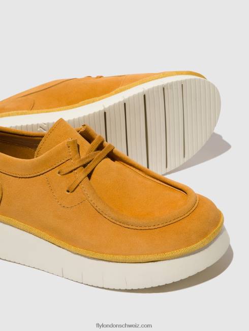 CH Fly London Frauen Schnürschuhe ceza437 Mais 2664658