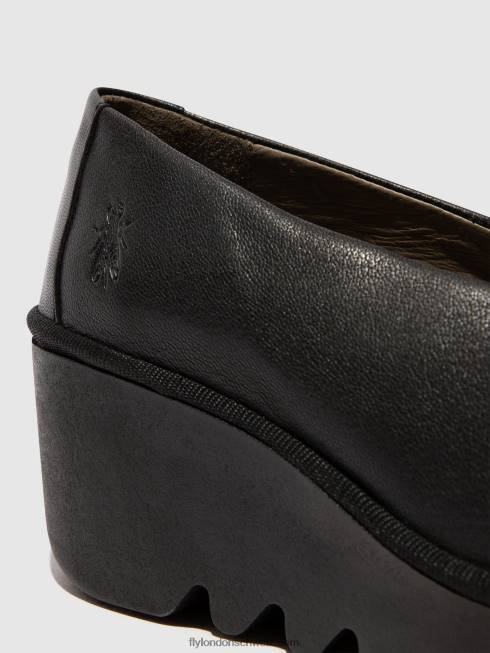 CH Fly London Frauen Slipper beso246 Ceralinschwarz 2664619