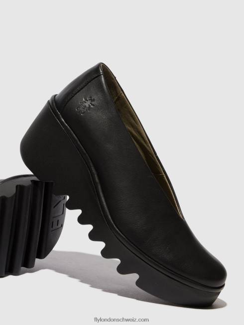 CH Fly London Frauen Slipper beso246 Schwarz 2664672