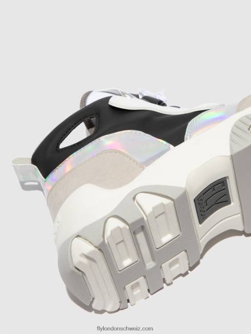 CH Fly London Frauen High-Top-Sneaker feny633 mehrfarbig cremefarben 2664775