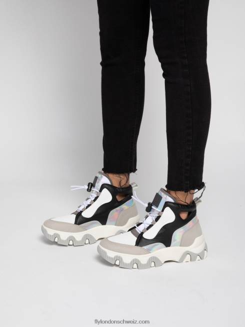 CH Fly London Frauen High-Top-Sneaker feny633 mehrfarbig cremefarben 2664775