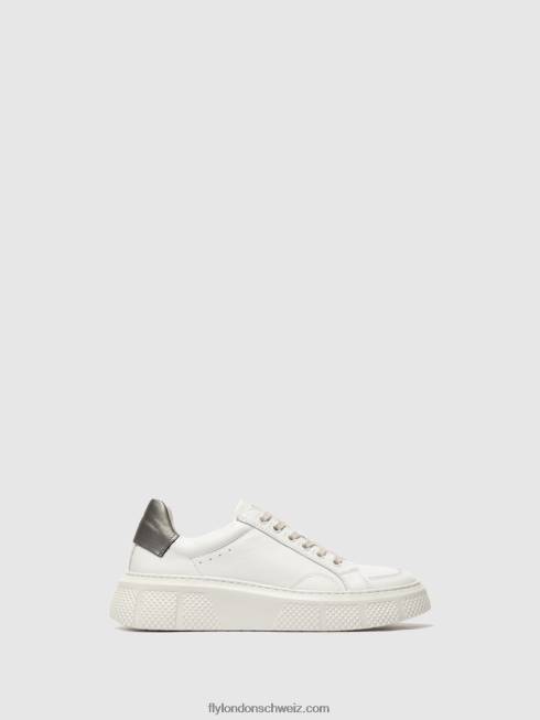 CH Fly London Frauen Schnürsneaker emmy510 Weiss 2664761