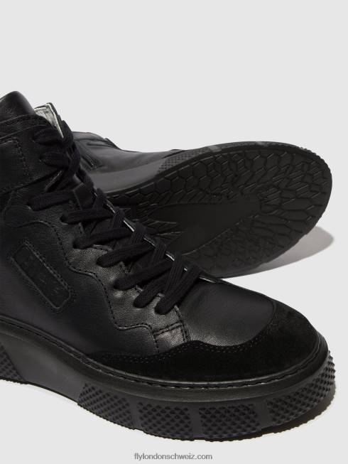 CH Fly London Frauen Schnürsneaker eppe531 Schwarz 2664736