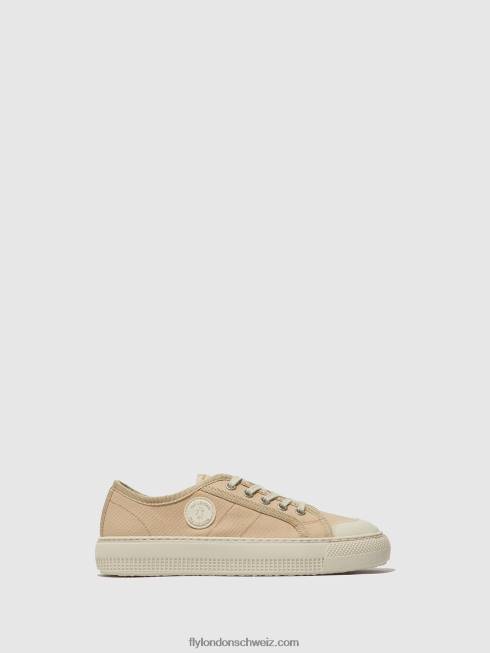 CH Fly London Frauen Schnürsneaker tere557 Beige 2664741