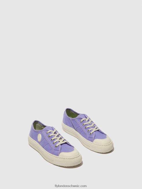 CH Fly London Frauen Schnürsneaker tere557 Lavendel 2664739
