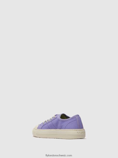 CH Fly London Frauen Schnürsneaker tere557 Lavendel 2664739