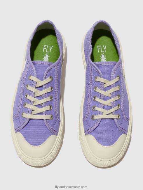 CH Fly London Frauen Schnürsneaker tere557 Lavendel 2664739