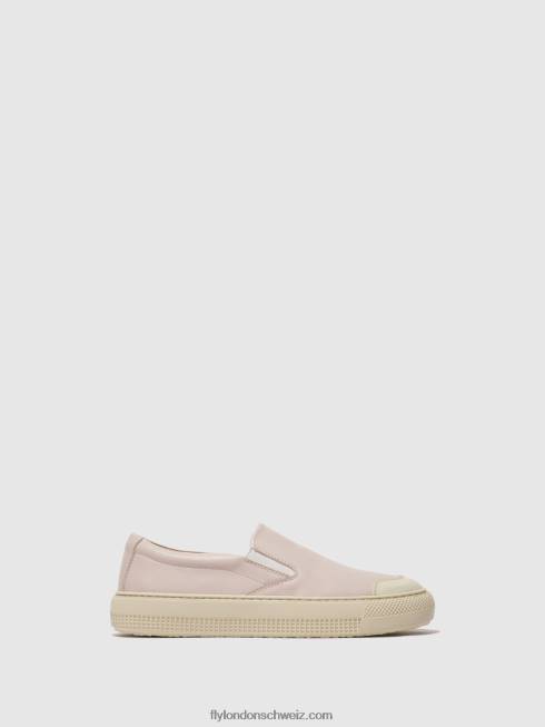 CH Fly London Frauen Slip-on-Sneaker toaf584 Rosa 2664709