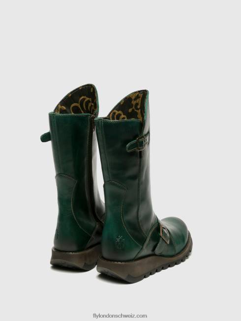 CH Fly London Frauen Schnallenstiefel Me 2 Benzin 2664350