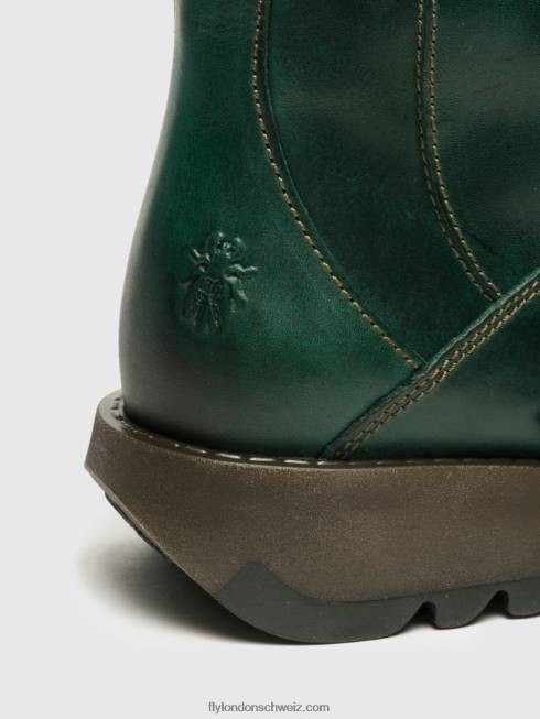 CH Fly London Frauen Schnallenstiefel Me 2 Benzin 2664350