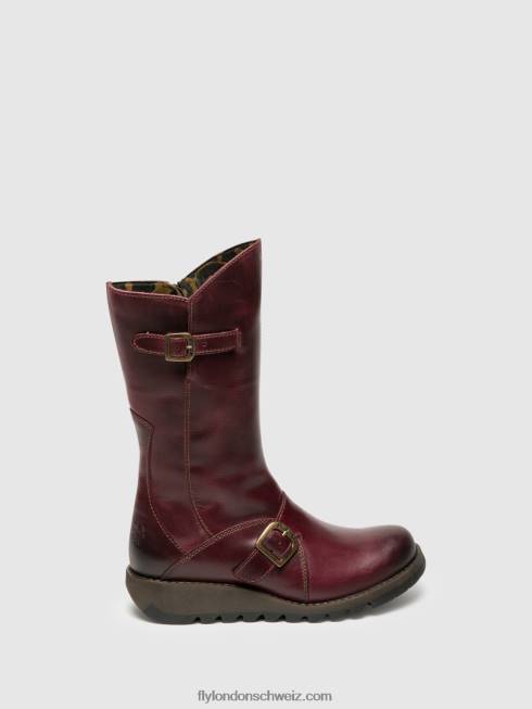 CH Fly London Frauen Schnallenstiefel Me 2 lila 2664349