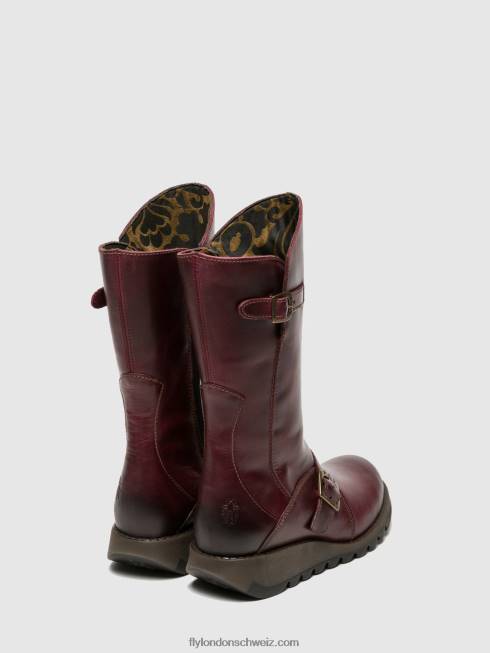 CH Fly London Frauen Schnallenstiefel Me 2 lila 2664349