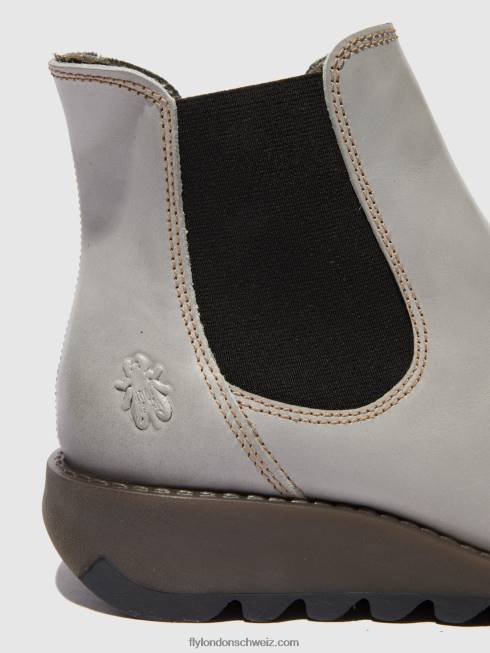 CH Fly London Frauen Chelsea-Stiefeletten Salv-Teppich-Wolke 2664216