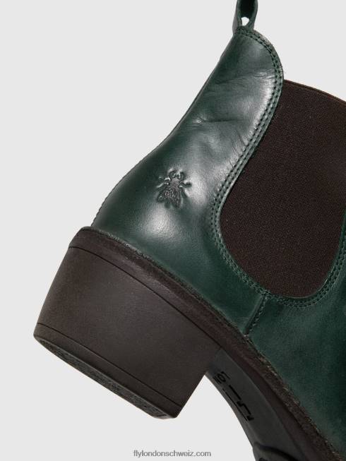 CH Fly London Frauen Chelsea-Stiefeletten meme030 Teppich Benzin 2664260