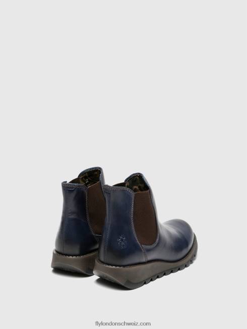 CH Fly London Frauen Chelsea-Stiefeletten salvblau 2664278