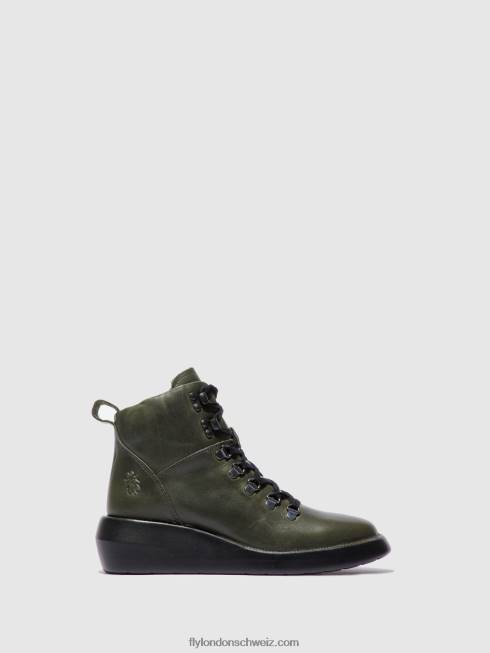 CH Fly London Frauen Schnürstiefeletten bika501 Teppich-Diesel 2664207