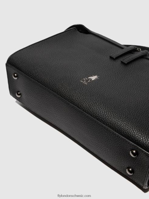 CH Fly London Frauen Handtaschentaschen demy734 Schwarz 2664781