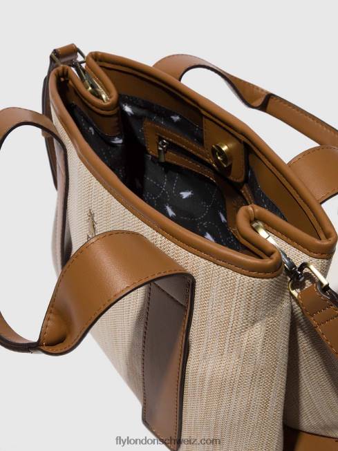 CH Fly London Frauen Handtaschentaschen dock733 Sand/Kamel 2664783