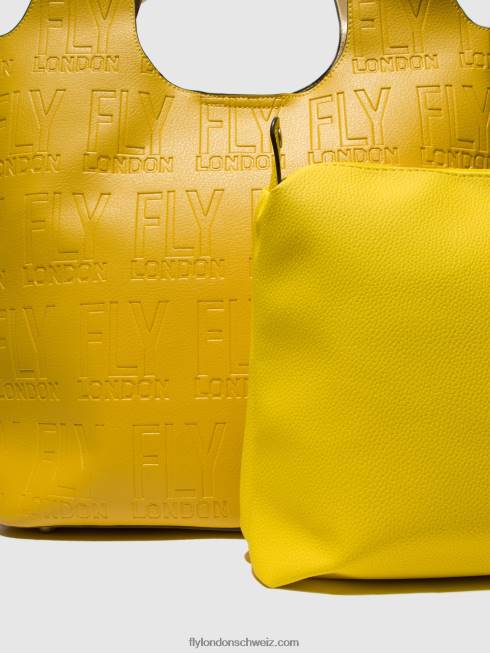 CH Fly London Frauen Umhängetaschen deja737 Gelb 2664787