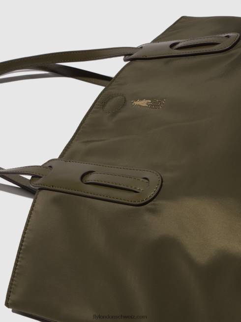 CH Fly London Frauen Tragetaschen dozi738 Grün 2664790