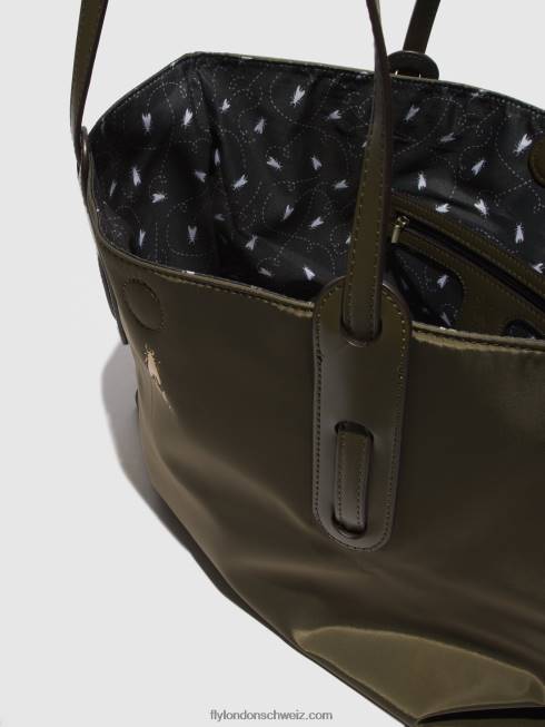 CH Fly London Frauen Tragetaschen dozi738 Grün 2664790