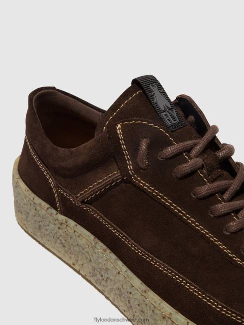 CH Fly London Männer Schnürschuhe ruko589 Mokka 2664819