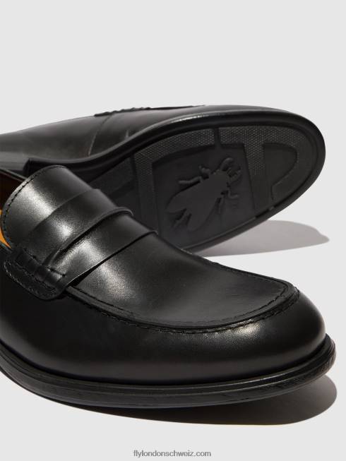 CH Fly London Männer Slipper Schuhe mebo956 Schwarz 2664816