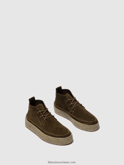 CH Fly London Männer Schnürstiefeletten roly518 Schlamm 2664803