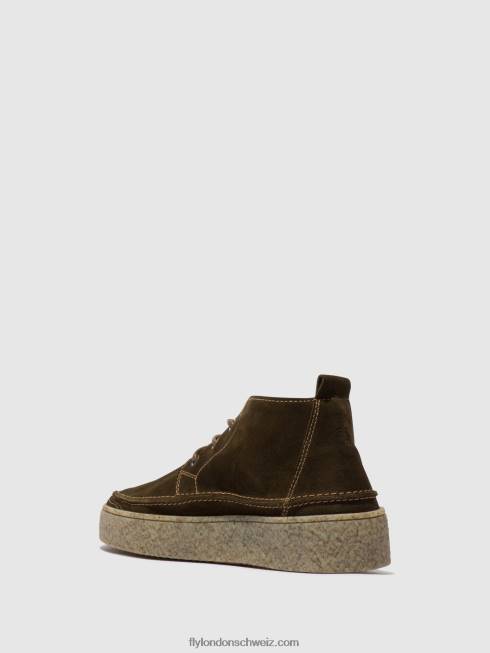 CH Fly London Männer Schnürstiefeletten roly518 Schlamm 2664803